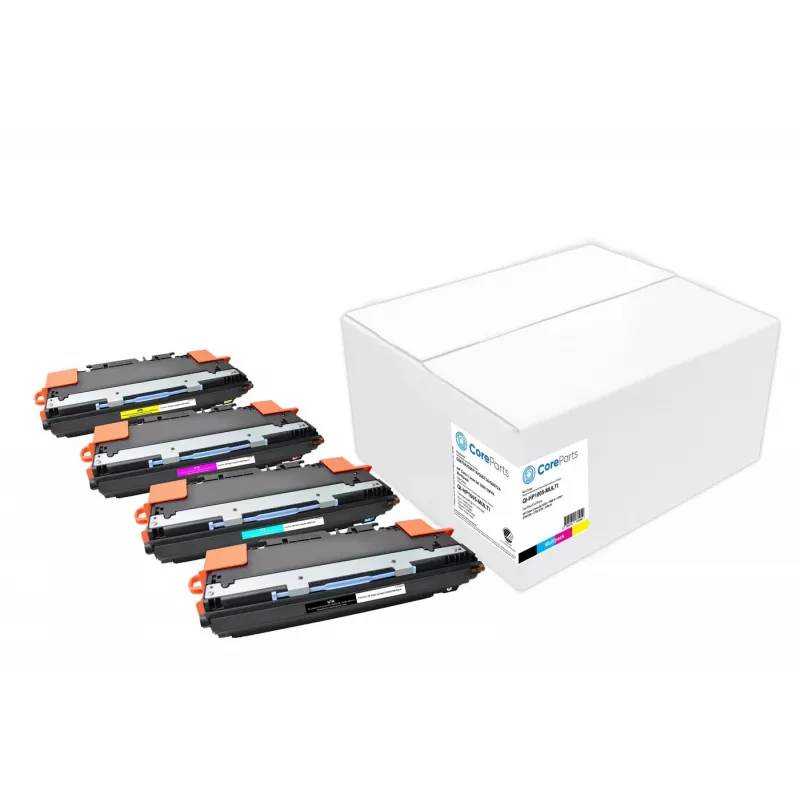 CoreParts HP 3500 CMYK daugiapakė, 6000 puslapių, 12000 puslapių, juoda, 4 vnt.