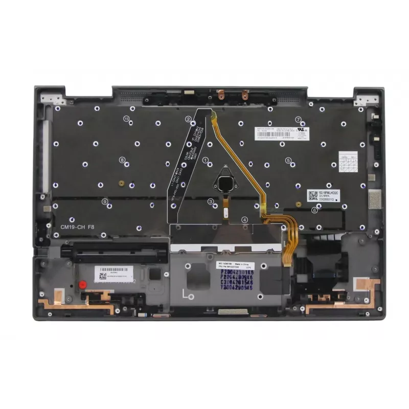 Lenovo 5M10Z37164 nešiojamojo kompiuterio atsarginė dalis Dangtelis + klaviatūra