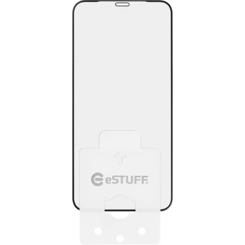 eSTUFF Apple iPhone 12/12 Pro 10 vnt. Juodas Visas Paviršius Dengiantis Stiklas
