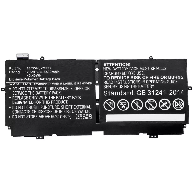 CoreParts MBXDE-BA0222 nešiojamojo kompiuterio atsarginė dalis Akumuliatorius