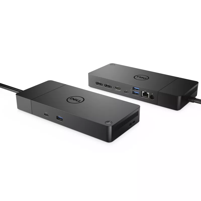 DELL Performance Dock – WD19DCS, laidinis, USB 3.2 Gen 2 (3.1 Gen 2) Type-C, 10,100,1000 Mbit/s, juoda, 5120 x 2880 pikseliai, DC