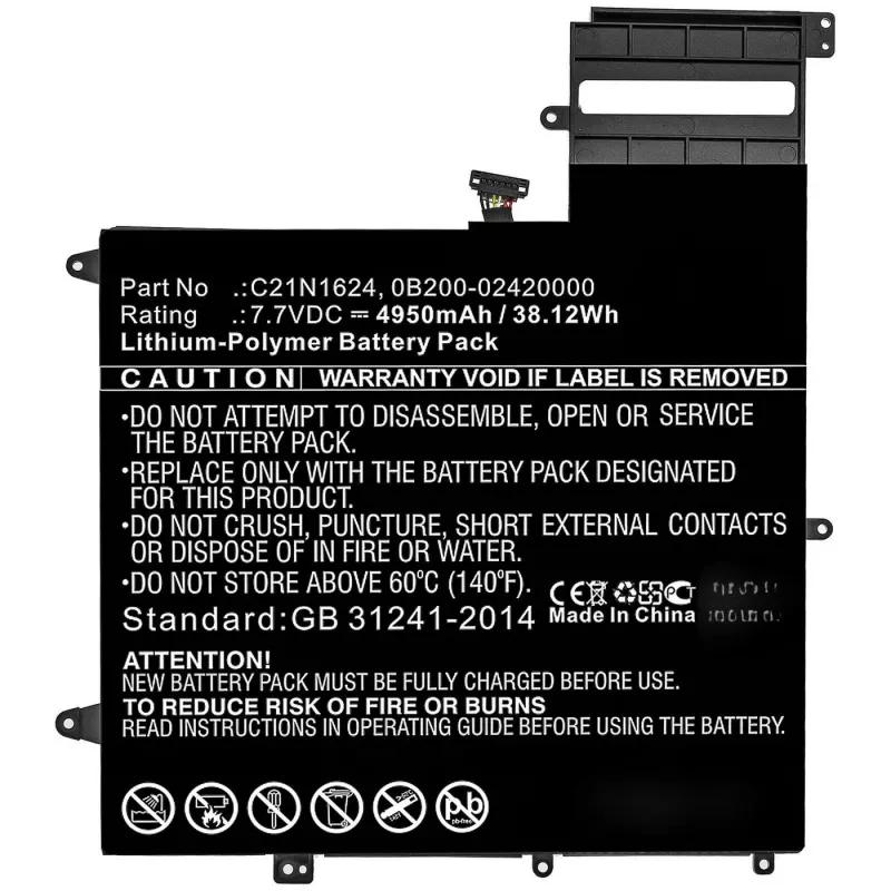 CoreParts MBXAS-BA0275 nešiojamojo kompiuterio atsarginė dalis Baterija