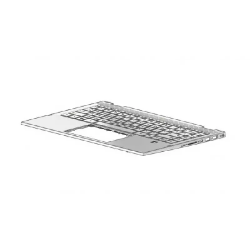 HP L96526-DH1 nešiojamojo kompiuterio atsarginė dalis Klaviatūra