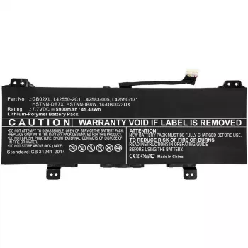 CoreParts MBXHP-BA0215 nešiojamojo kompiuterio atsarginė dalis Baterija