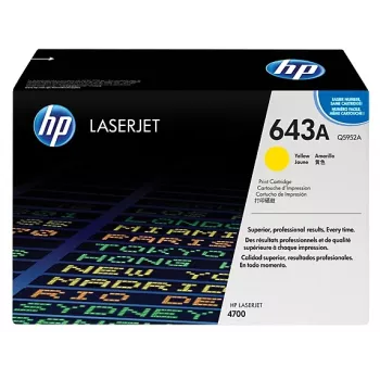 HP 643A Originalius geltonas dažų kasetė