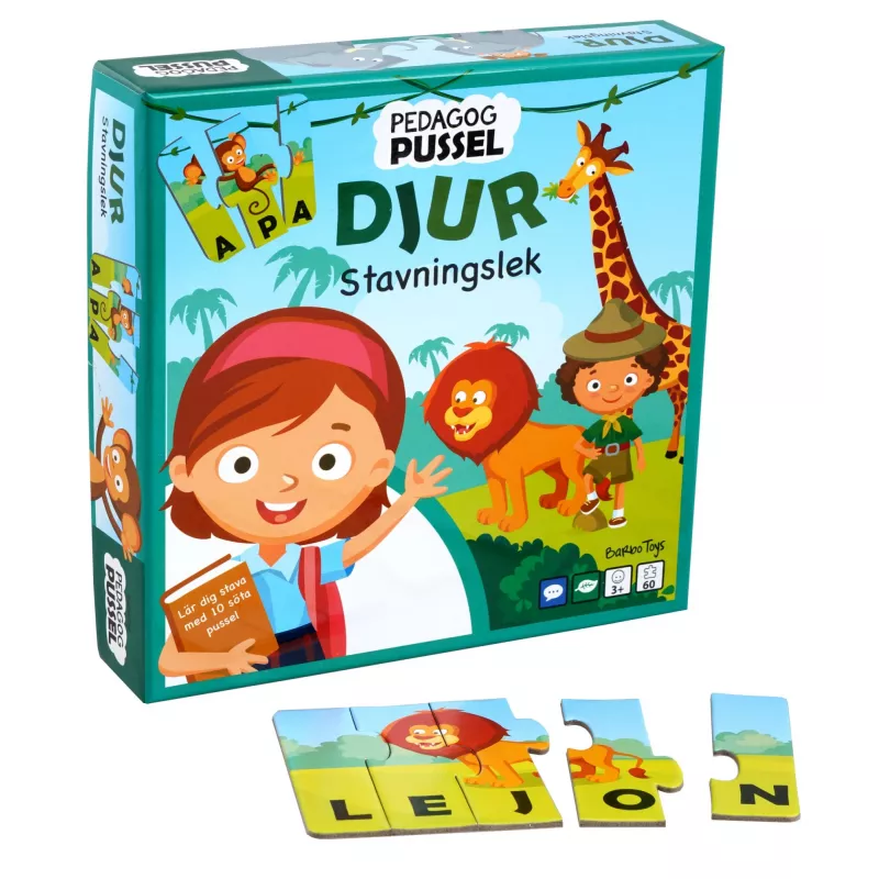 Barbo Toys 5803 dėlionė “Gyvūnai”