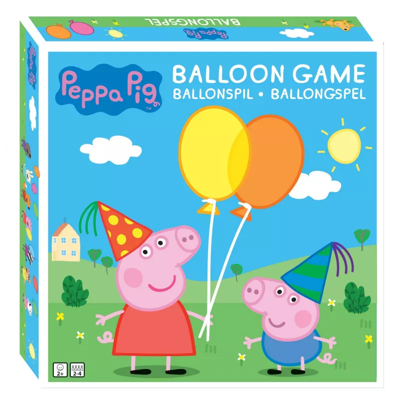 Barbo Toys Peppa Balloon stalo žaidimas Edukacinis