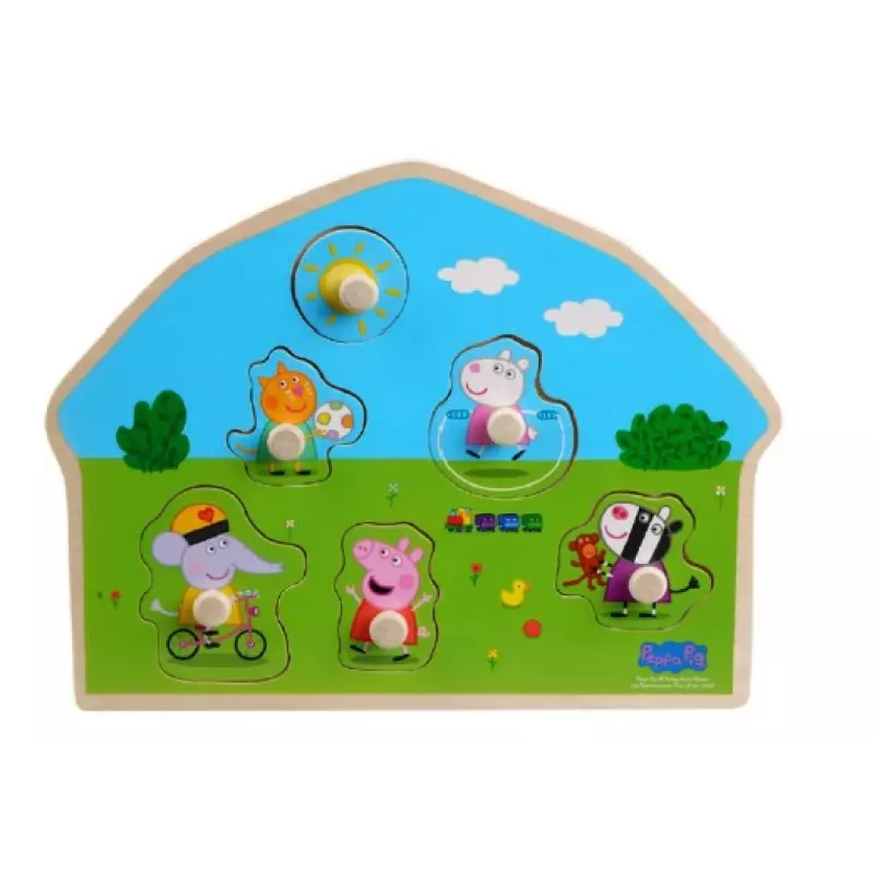 Barbo Toys 8980 dėlionė Formų dėlionė 6 vnt. Gyvūnai