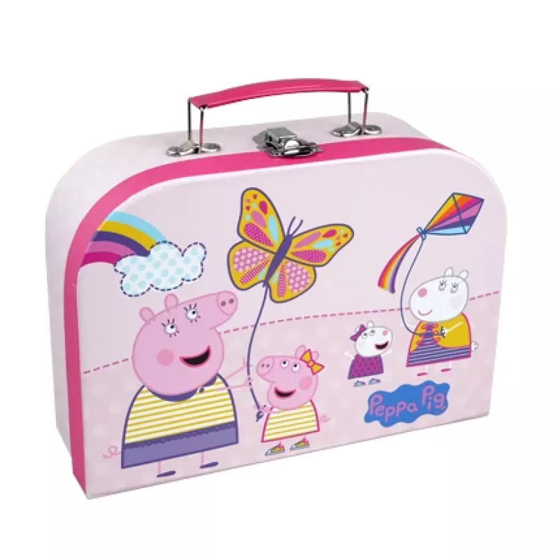 Barbo Toys Peppa Pig lagaminų rinkinys 3 vnt. asorti, mergaitei/berniukui, statinės formos krepšys