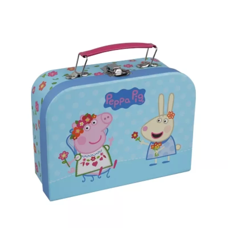Barbo Toys Peppa Pig lagaminų rinkinys 3 vnt. asorti, mergaitei/berniukui, statinės formos krepšys