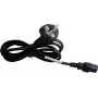 HP 8121-0739 maitinimo laidas juodas 1,9 m C13 movos adapteris