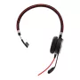 Jabra Evolve 40 MS, Mono, USB-C, laidinis, biurui/skambučių centrui, 20–20000 Hz, 142,5 g, ausinės, juodos