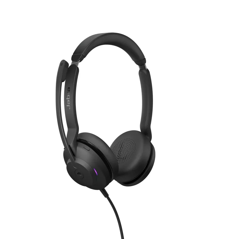 Jabra Evolve2 30 USB-C, MS Stereo, laidinis, biurui/skambučių centrui, 20–20000 Hz, 125 g, ausinės, juodos
