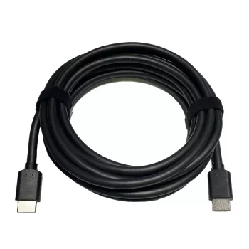 Jabra HDMI Ingest kabelis (4,57 m / 15 pėd.) - juodas, 4,57 m, HDMI A tipo (standartinis), HDMI A tipo (standartinis), juodas