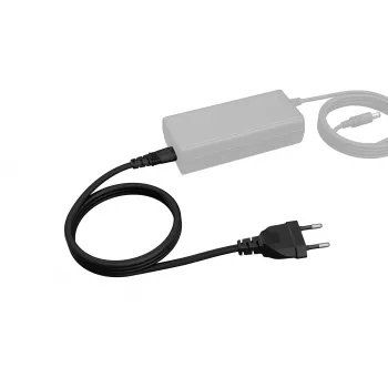 Jabra PanaCast 50 Video Bar System maitinimo laidas (EMEA, maitinimo laidas, C tipo, 1 m / 3 pėd.) – juodas