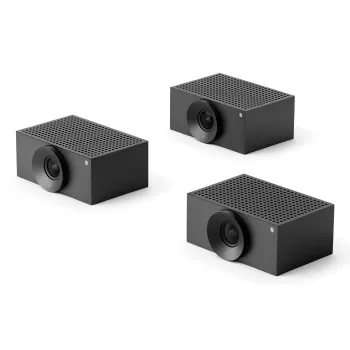 Jabra Cam Crew, 92°, 65°, Cam Crew (3 kameros);4 x regioniniai maitinimo kabeliai;Kintamosios/nuolatinės srovės maitinimo adapteris su regioniniais maitinimo kištukais;1 x..., Microsoft Teams Rooms;Zoom Room, 90 mm, 122 mm