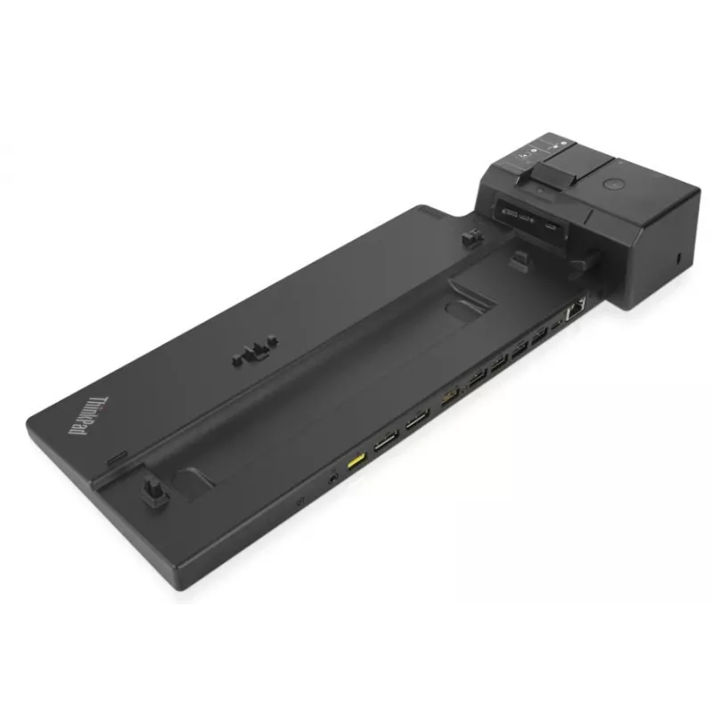Lenovo 40AH0135DK nešiojamojo kompiuterio dokas / prievadų replikatorius, juodas