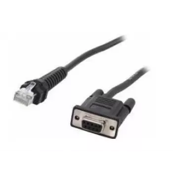 Zebra CBA-RF5-S07ZAR nuoseklusis laidas juodas 0,82296 m DB-9 RJ-45