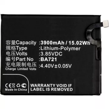 CoreParts MOBX-BAT-MX721SL mobiliojo telefono atsarginė dalis Baterija Juoda