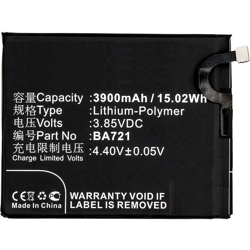 CoreParts MOBX-BAT-MX721SL mobiliojo telefono atsarginė dalis Baterija Juoda