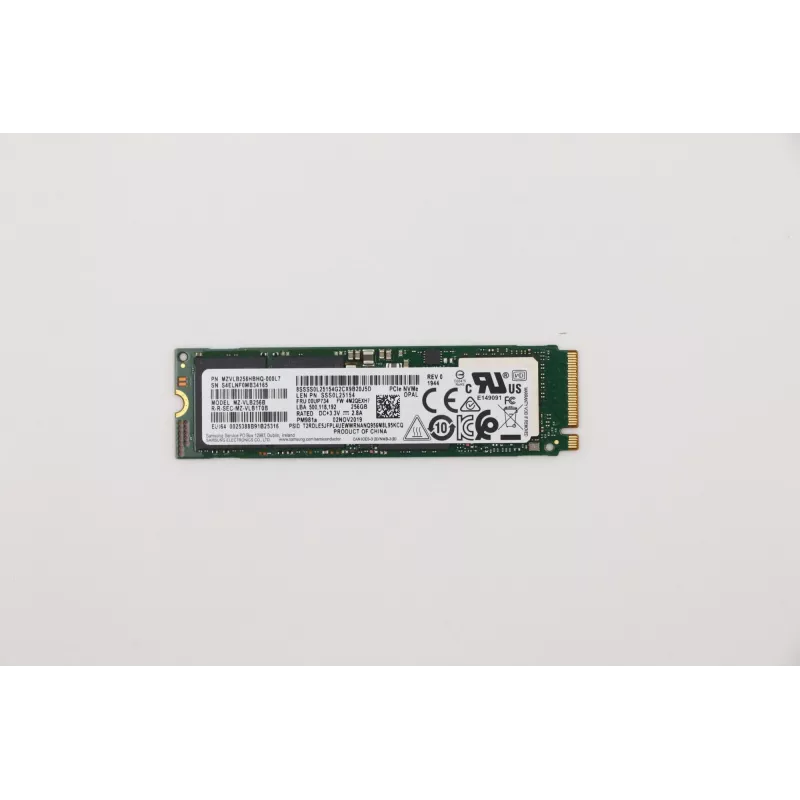 Lenovo 00UP734 vidinis SSD diskas 256 GB M.2 PCI Express NVMe