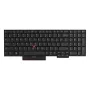 Klaviatūra Lenovo ThinkPad T580/P52s — 01HX288 US International, apšviesta, juoda