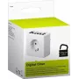 Išmanusis kištukas MicroConnect GRUTIMER3 — vidaus laikmatis su LCD, 110×81×78 mm, baltas