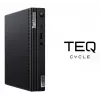 Teqcycle Lenovo Thinkcentre M70Q Intel® Core™ i5 i5-10400T 16 GB DDR4-SDRAM 256 GB SSD Windows 11 Pro Mini kompiuteris juodas