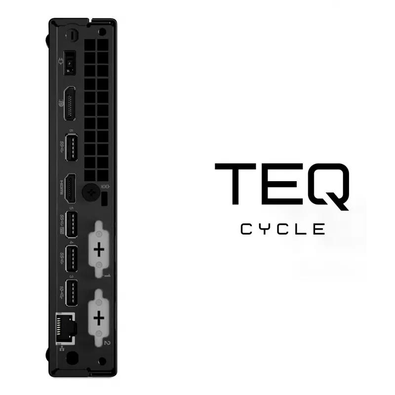 Teqcycle Lenovo Thinkcentre M70Q Intel® Core™ i5 i5-10500 16 GB DDR4-SDRAM 256 GB SSD Windows 11 Pro Mini PC Juoda