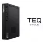 Teqcycle Lenovo ThinkCentre M80q Intel® Core™ i5 i5-10500T 16 GB DDR4-SDRAM 256 GB SSD Windows 11 Pro Mini PC juoda