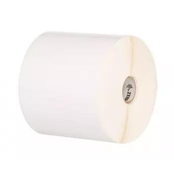 Lipdukai išpjautos formos Zebra Z-Ultimate 3000T balti nuolatiniai klijai 10,2x6,4 cm