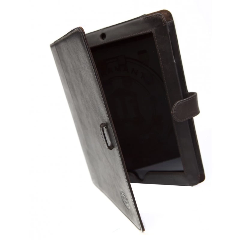 Plokštelinis dėklas “Bramante Hunter Dark”, skirtas “iPad 2”, odinis, 24,6 cm (9,7 col.)
