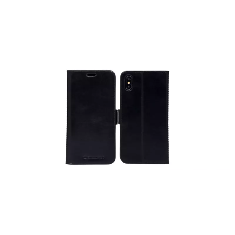 Folio tipo dėklas dbramante1928 iPhone Xs Max juodas stalinis stovas