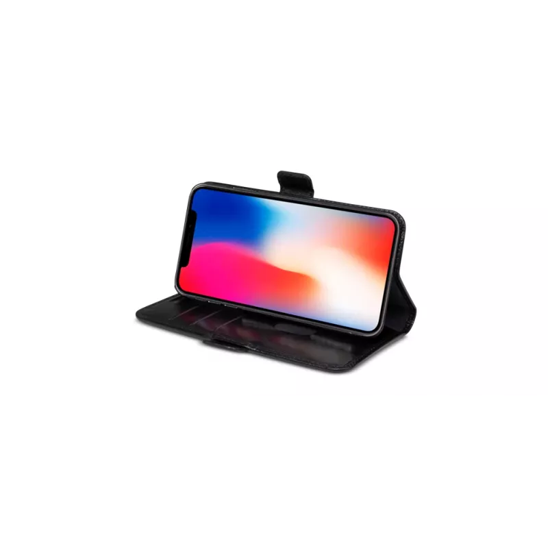 Folio tipo dėklas dbramante1928 iPhone Xs Max juodas stalinis stovas