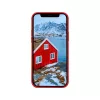dbramante1928 Greenland odinis dėklas, skirtas iPhone 12 mini — Raudonas, tinka 5,4 colio