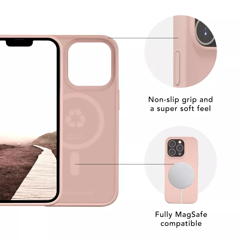 Dėklas dbramante1928 Monaco iPhone 12/12 Pro Pink Sand