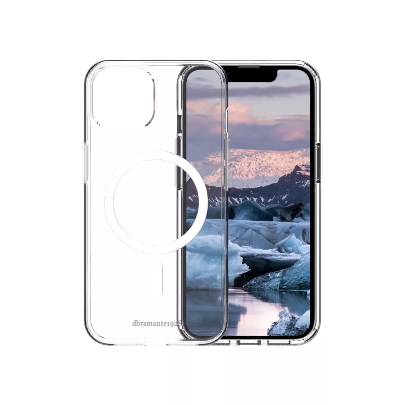 Dėklas dbramante1928 Iceland Pro MagSafe suderinamas su iPhone 14 permatomas