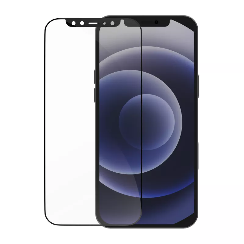 dbramante1928 Eco-Shield - iPhone 12/12 Pro - juodas kraštas