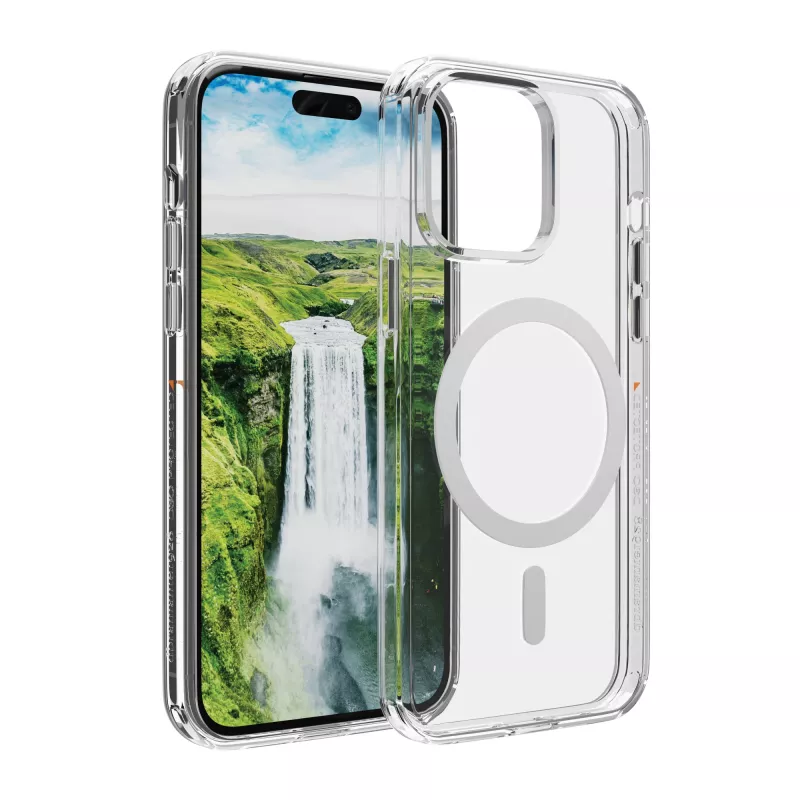 dbramante1928 Iceland Ultra D3O MagSafe - iPhone 15 Pro - skaidrus tvirtas dėklas
