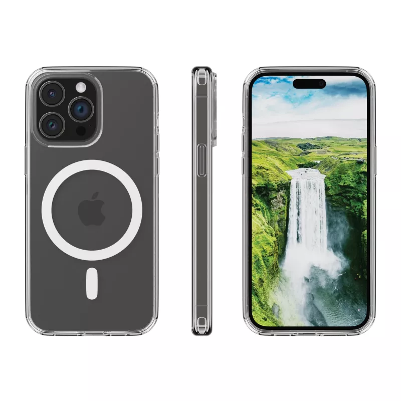dbramante1928 Iceland Ultra D3O MagSafe - iPhone 15 Pro - skaidrus tvirtas dėklas
