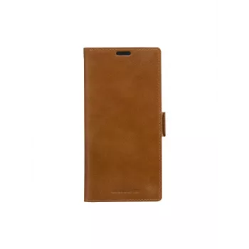 Piniginės tipo dėklas dbramante1928 Galaxy S24 Ultra Tan su 3 kortelių kišenėlėmis