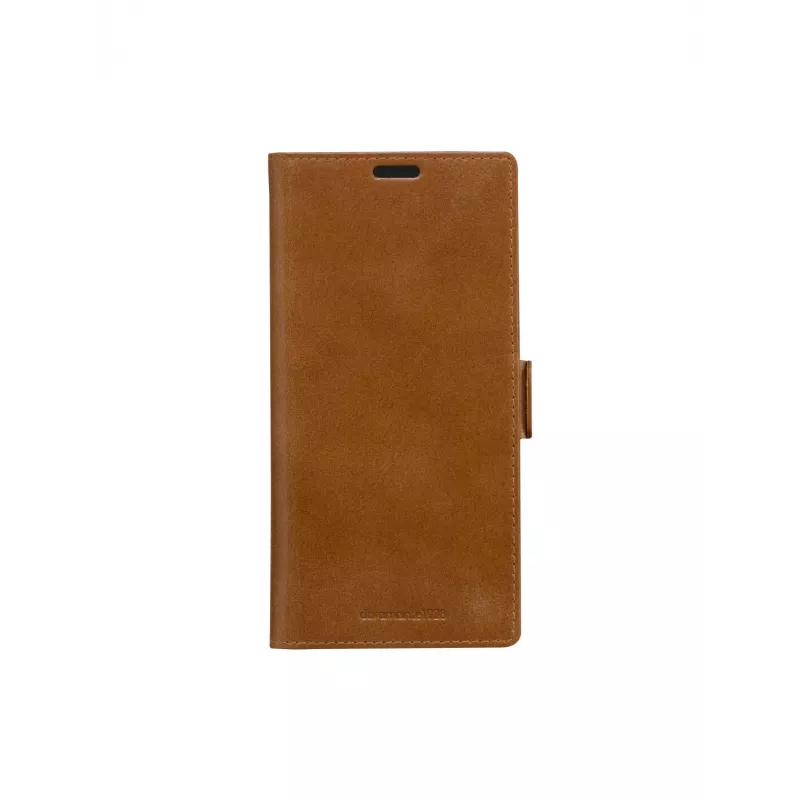 Piniginės tipo dėklas dbramante1928 Galaxy S24 Ultra Tan su 3 kortelių kišenėlėmis