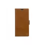 Piniginės tipo dėklas dbramante1928 Galaxy S24 Ultra Tan su 3 kortelių kišenėlėmis