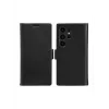 Piniginės tipo dėklas dbramante1928 Galaxy S24 Ultra Juoda 3 kortelių kišenės