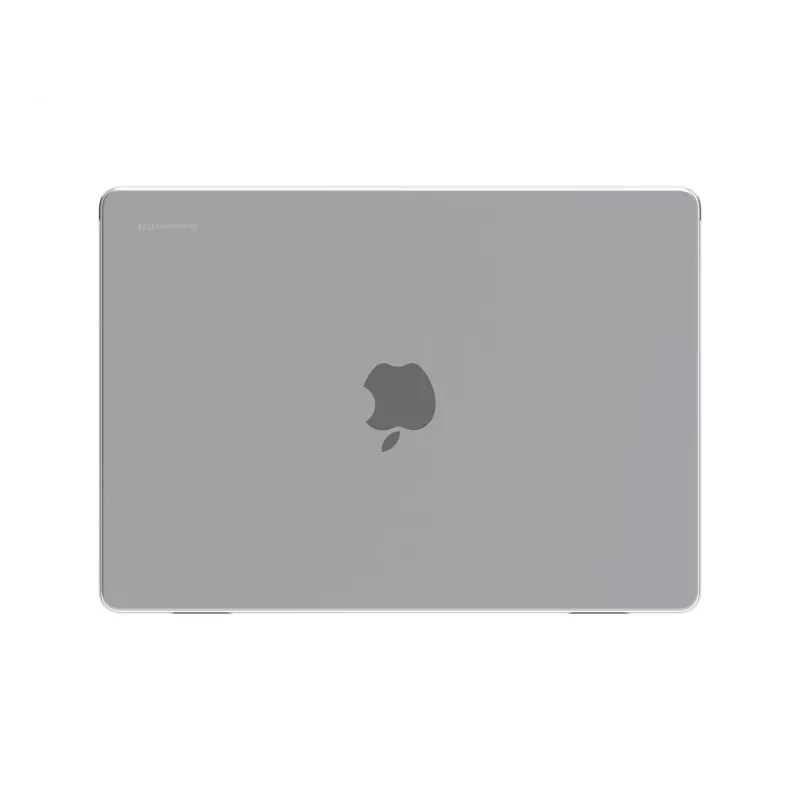 Dangtelis 14 colių MacBook Pro, d bramante — Iceland modelis, tinka M3/M4/M5, 35,6 cm ekranas, 258 g, skaidrus