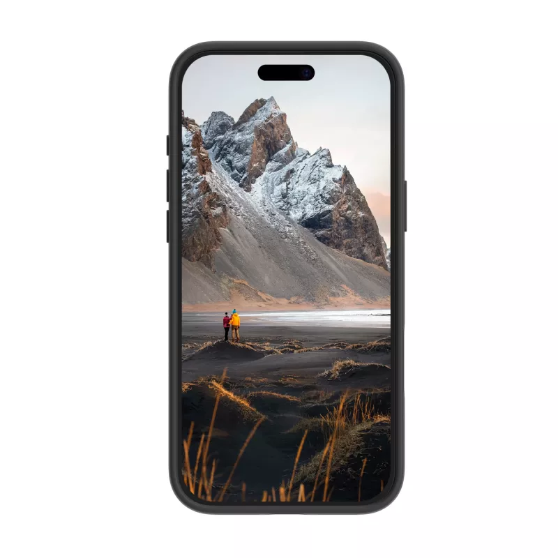 dbramante1928 Iceland Ultra D3O MS Kick - iPhone 16 Plus - juodas tvirtas dėklas