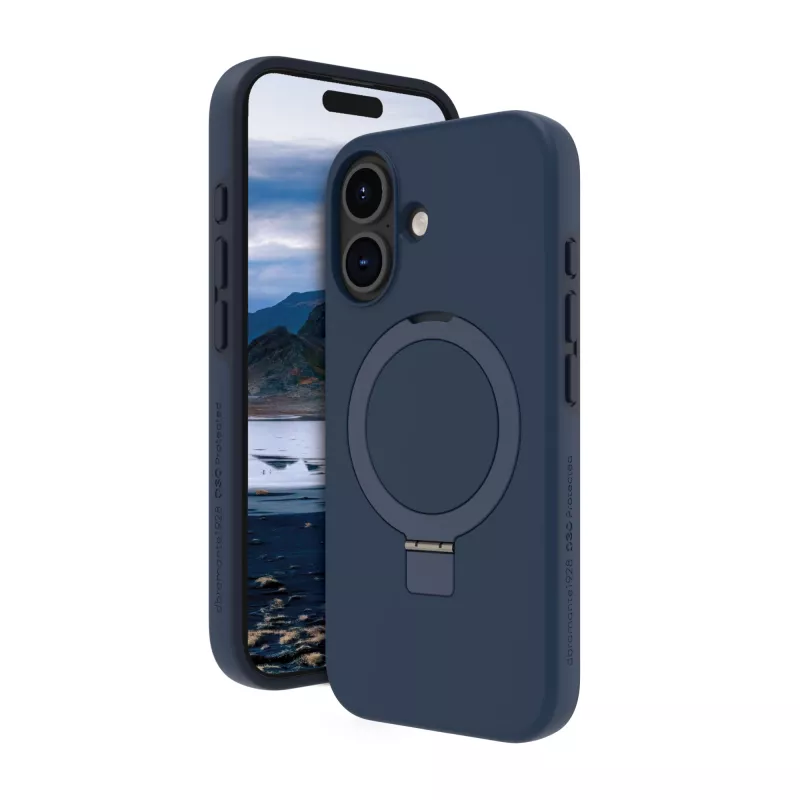 dbramante1928 Iceland Ultra D3O MS Kick - iPhone 16 Plus - mėlynas apsauginis dėklas