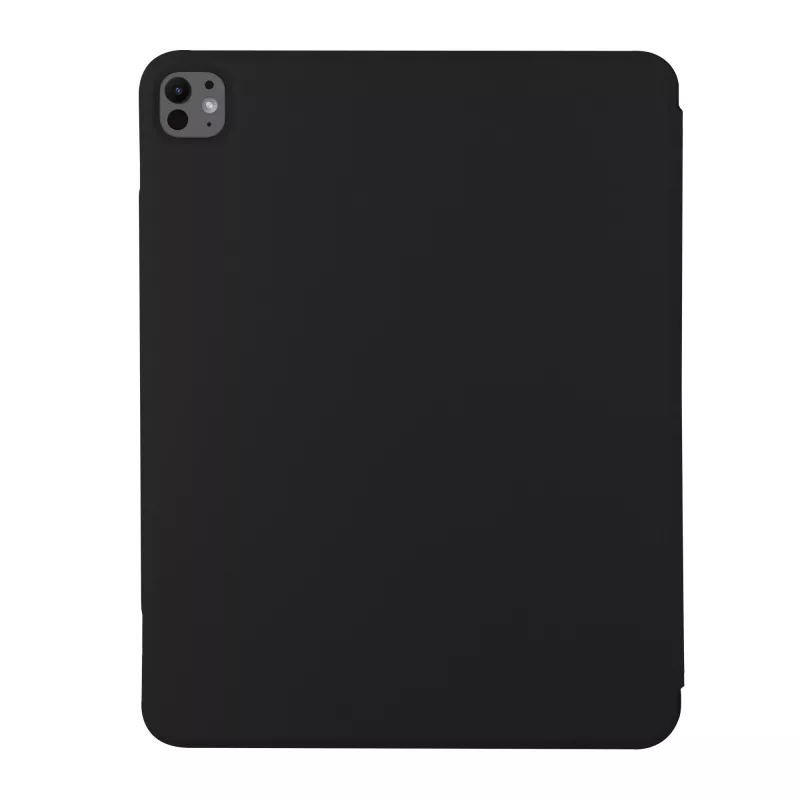 Flip case d bramante Avenida ICON for iPad Pro 13 inch (M5 2025 / M4 2024) — Midnight, stand mode, 0.43 kg