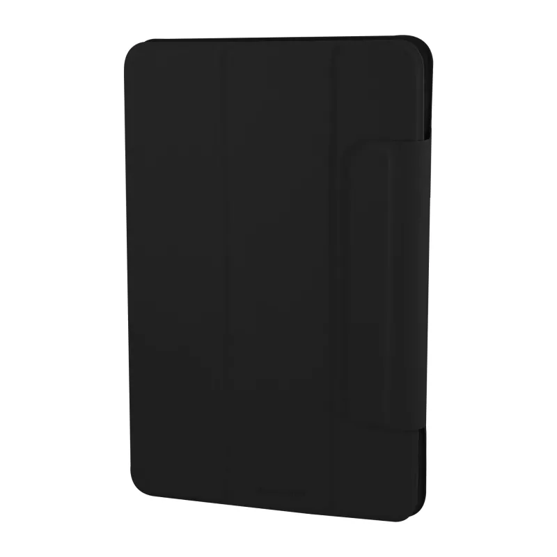 Flip case d bramante Avenida ICON for iPad Pro 13 inch (M5 2025 / M4 2024) — Midnight, stand mode, 0.43 kg