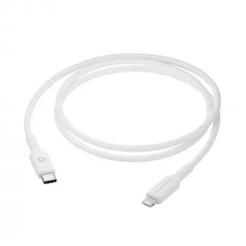 dbramante1928 re-charge - kabelis 1m USB-C į Lightn - W, 1 m, USB C, USB 2.0, 0,48 Gbit/s, Balta